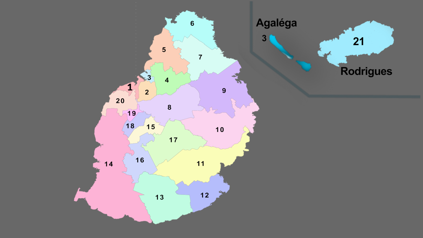 Constituencies of Mauritius